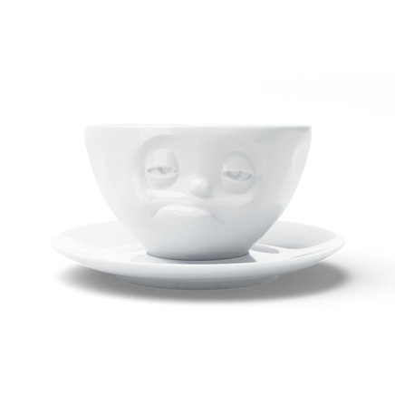 Kaffeetasse Verpennt weiß, 200 ml