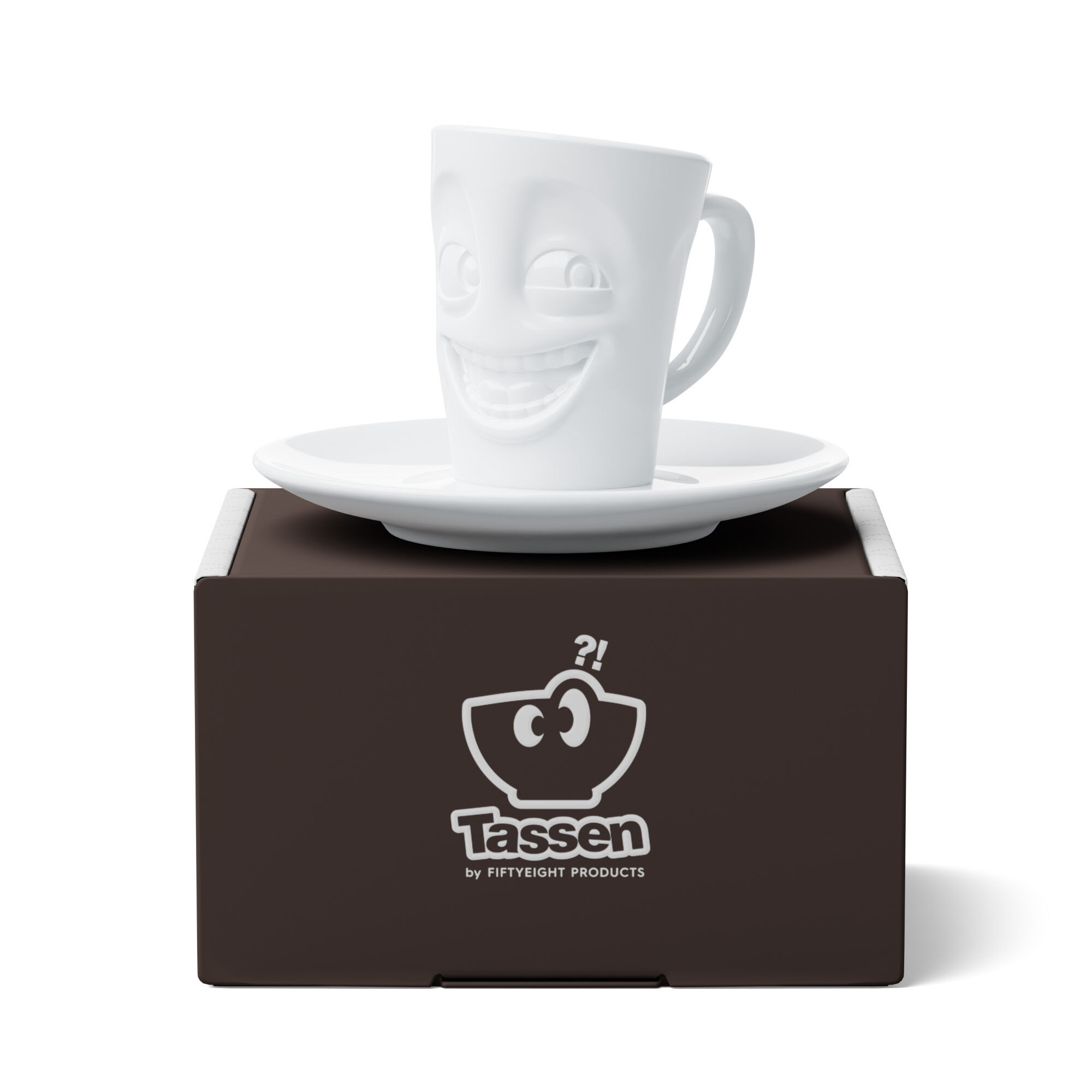 Espresso-Mug mit Henkel Witzig, 80 ml