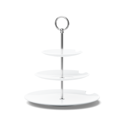 Food-Tempel - 3 Stufig, ø 15 cm, 20 cm, 28 cm, Teller mit Biss