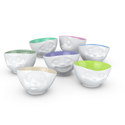 Schalen 7er Set innen farbig 500 ml