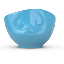 Schale Küssend blau