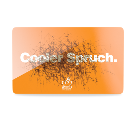 Frühstücksbrettchen Cooler Spruch