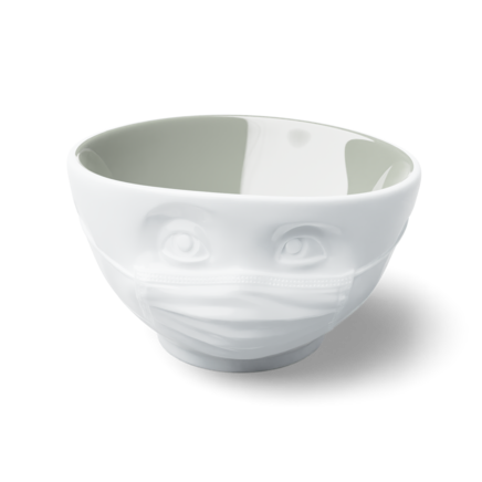 Schale Zuversichtlich innen Stein, 500 ml