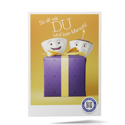 AR-Grußkarte - ALT GEWORDEN AR-Grußkarte - ALT GEWORDEN