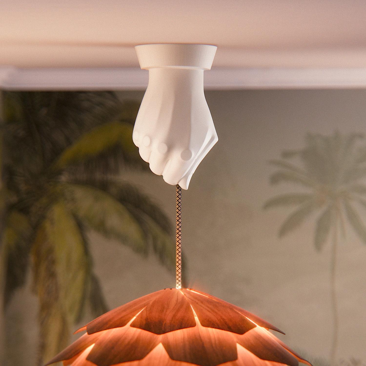  Und jetzt sind sie da! Ein neues Völkchen an der Decke. Beseelte Charaktere, sympathisch, stylish, humorvoll und emotionsgeladen. CEELINGS - die neue Produktfamilie der TASSEN-Macher. Wir begrüßen: „Die Hand des Lichts“ und „Happy Hermann“, die ersten Mitglieder der neuen CEELINGS-Familie. 