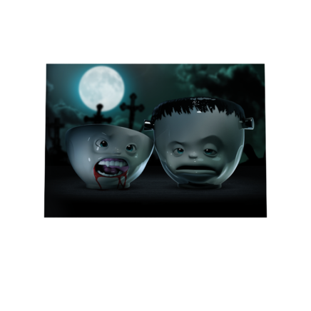 Postkarte - Halloween
