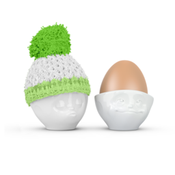 Eierbecher Mütze Apfel/Minze