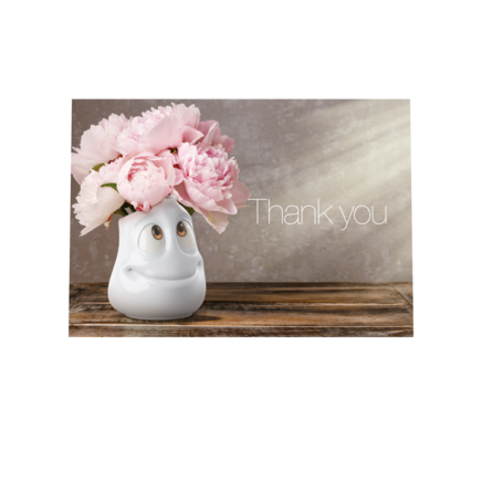 Postkarte - Thank you