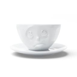 Kaffeetasse Och bitte weiß, 200 ml