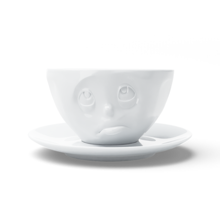 Kaffeetasse Och bitte weiß, 200 ml