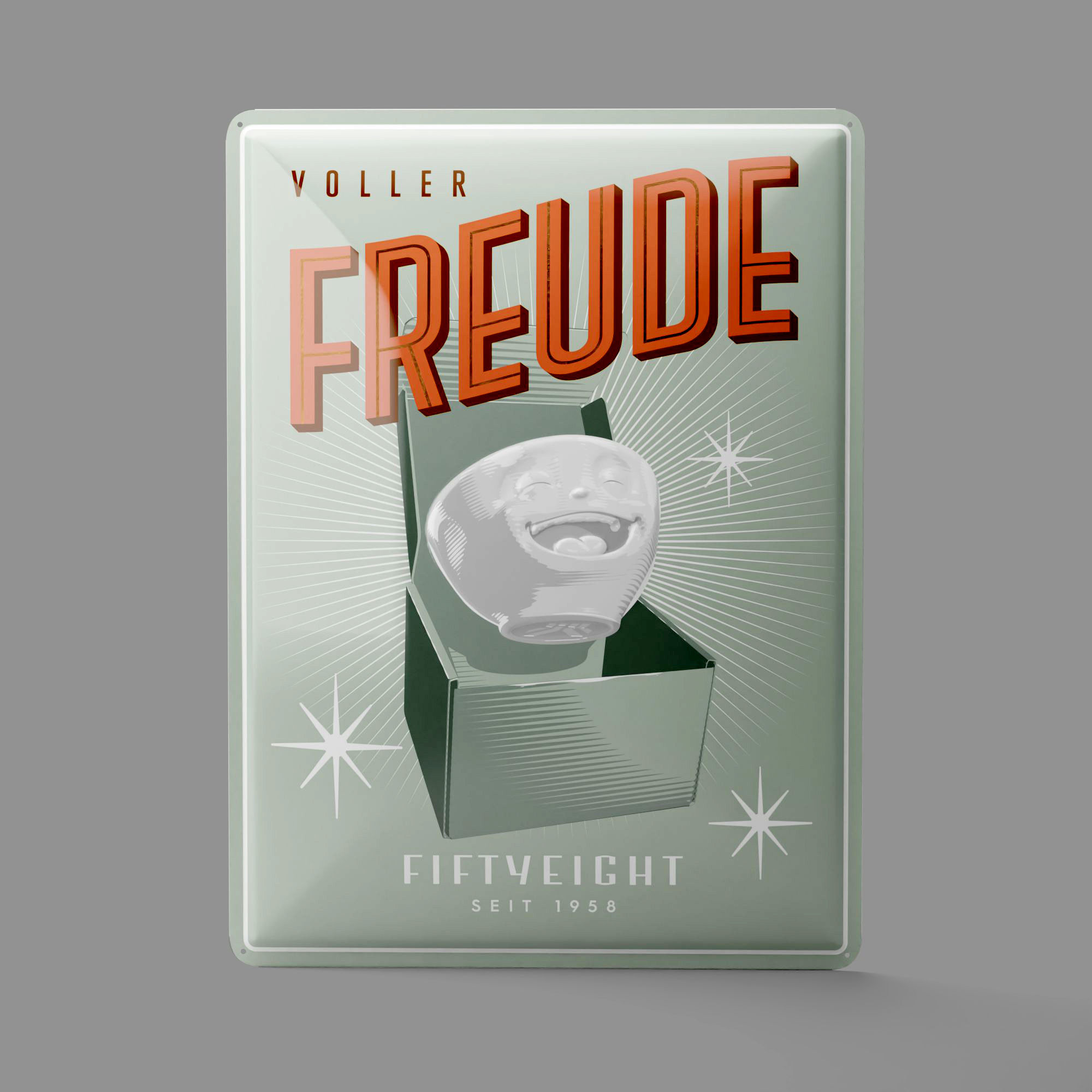 Ein echter Hingucker ist übrigens das Blechschild aus der VINTAGE EDITION, das für Euch ab jetzt im Fachhandel angeboten wird (klickt einfach unten auf die Produkte unten). Wir wünschen Dir schon mal viel Freude.