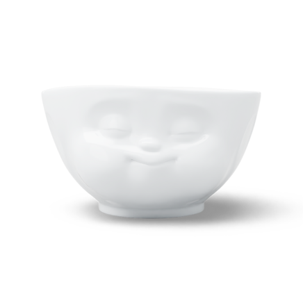 Schale Mampfend weiß, 500 ml Schale Mampfend weiß, 500 ml