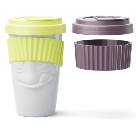 Halloween Set 3 - To Go Becher Lecker Limette + Weinbeere