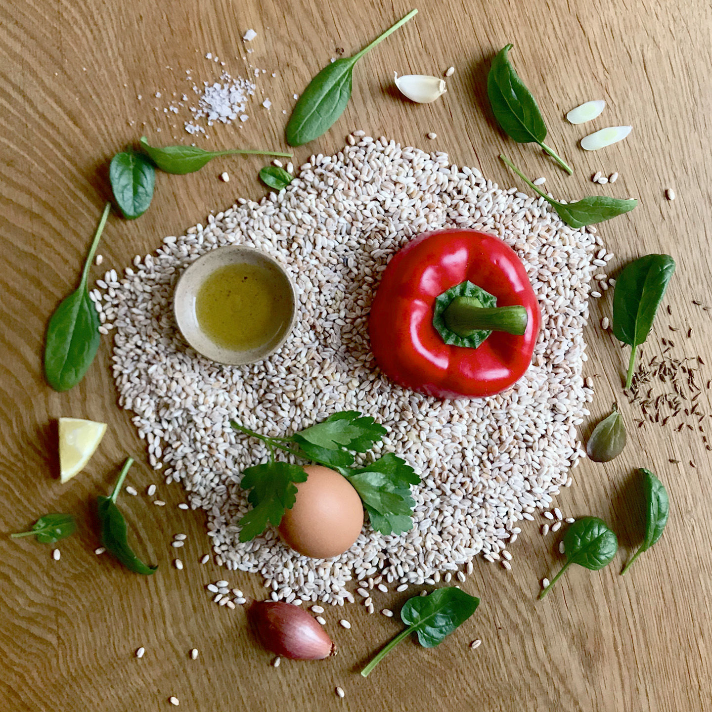 Unser Wunsch sah folgendermaßen aus: An einem Tag in der Woche würden wir alle gemeinsam zur selben Zeit am Mittagstisch im Office sitzen - als hätten wir uns alle in einem Restaurant verabredet. Niemand von uns müsste einkaufen gehen oder Besorgungen machen, keiner würde raus müssen, alle säßen zur selben Zeit am gedeckten Tisch und würden gemeinsam frisch gekochtes, leckeres Essen genießen – ohne danach plump in den Bürosessel zu fallen. Doch wer sollte uns dieses Essen kredenzen? Glücklicherweise ist Max Zimmermann, einer der Geschäftsführer, mit einer leidenschaftlichen Köchin verheiratet.