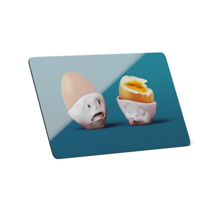 Frühstücksbrettchen Halb so schlimm
