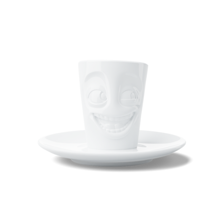 Espresso-Mug mit Henkel Witzig, 80 ml