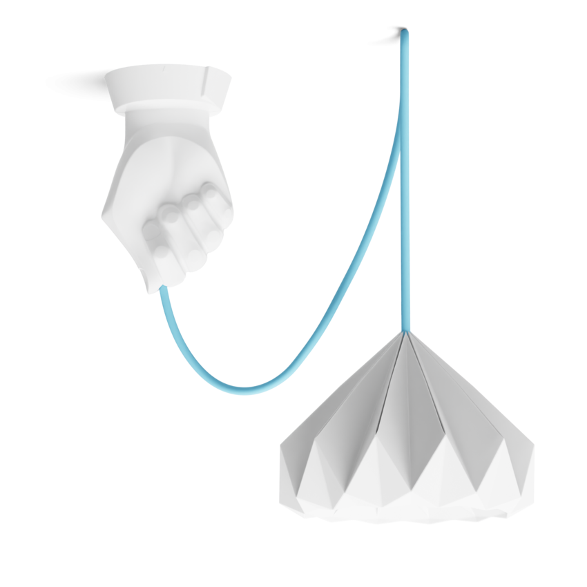 Origami Hand des Lichts Set