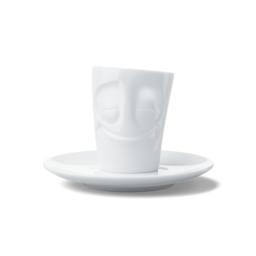 Espresso-Mug mit Henkel Vergnügt, 80 ml