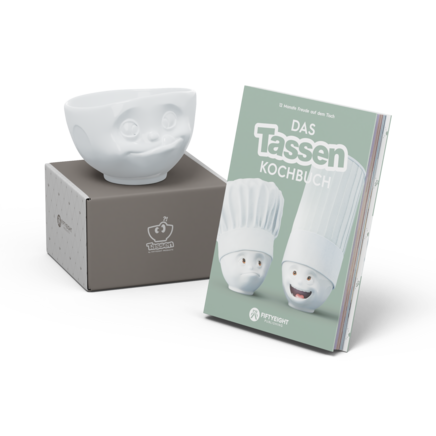 Kochbuch + Schale 500ml Lecker + Postkarten